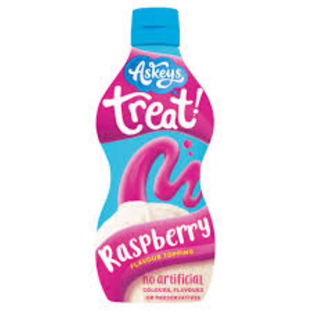 ASKEY'S TREAT RASPBERRY TOPPING 325G